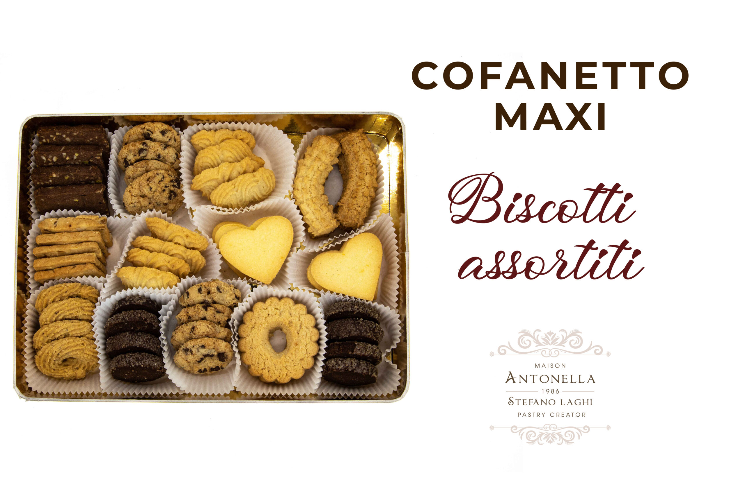 Biscotti assortiti: Confezione MAXI - Maison Antonella 1986